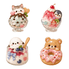 Melty Sweet Animal Emojis