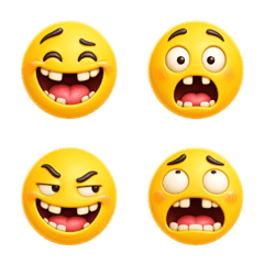 歯抜けの絵文字