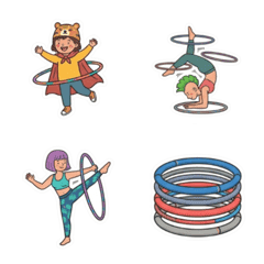 Everyday Hula Hoop Emoji