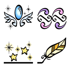 Line Emoji Vol. 24 Calligraphy Magic