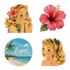 Cute vintage emoji for adults10