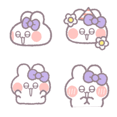 Ushagi!!Face Anim 8 Purple