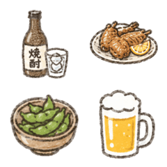 居酒屋　メニュー　絵文字