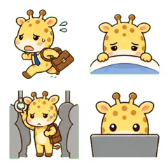 Kirin-kun Office Life Emoji