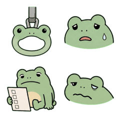 Nohon Frog Office Life Emoji