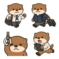 Kawauso-kun Office Life Emoji