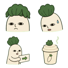 Daikon's Work-Life Emoji