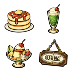レトロ喫茶店の絵文字