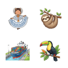 可愛い！パナマの絵文字