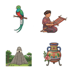 可愛い！グアテマラの絵文字