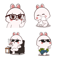 Cream Rabbit : Animated Emoji