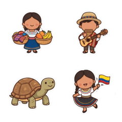可愛い！エクアドルの絵文字