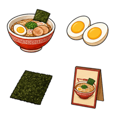 ラーメン(絵文字40個)