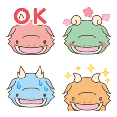 Kaijyu Sekaiseihuku Emoji1