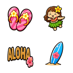 Hawaii kawaii love Emoji