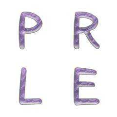 purple st2 hand write alphabet V1