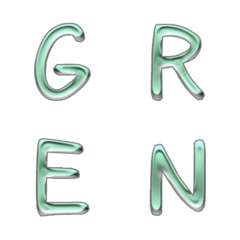 gel green hand write Vol1