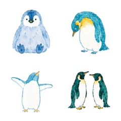 Cute Everyday Penguin Emojis