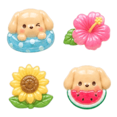 かわいいぷっくりシール♡47