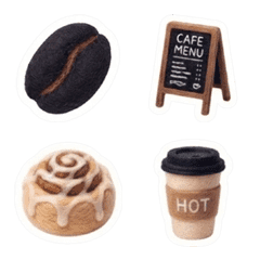 Fluffy Cafe Emojis