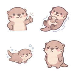 Round & Cute Sea Otter