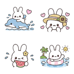 Happy Usakyun [Summer / No Text]