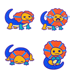 Eripata Doodle Lizard Emoji