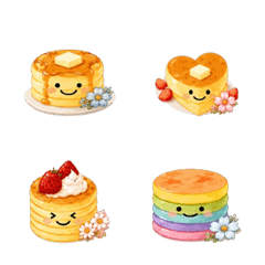 Moving! Smiley Pancake Emoji
