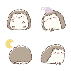 Lazy Hedgehog: Every Day Life Emoji 8