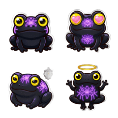 Gothic Neon Frog: Obon Night Alley