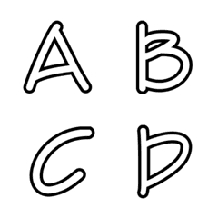 emoji letter 001