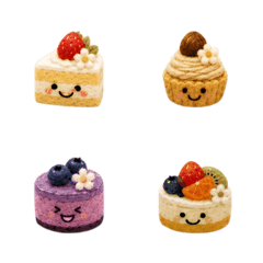 Moving! Cute Cake Sweets