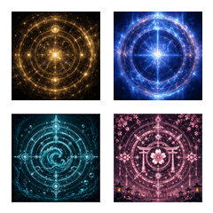 Arcane Rings Text Emoji