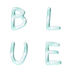 cream blue x white hand write pink 1