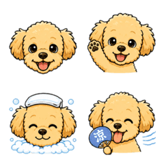 愛犬ラッキー（成犬期）絵文字