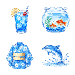 夏色ブルー図鑑