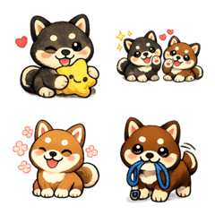 柴犬パラダイス絵文字