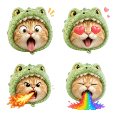 Dino Meow Everyday Emoji