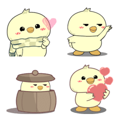Adorable Chick : Animated Emoji
