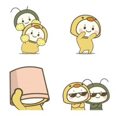 Baldie Duck : Animated Emoji