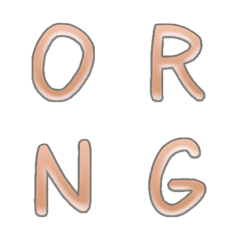 white orange hand write Vol1