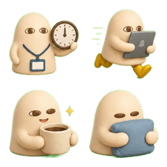 3D Medjed-kun Office Emoji