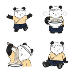 Udon Panda Updates Animated Emoji