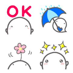 お菓子なおばけのよく使う絵文字