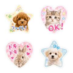 Cute flake stickers
