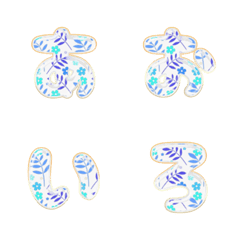 pop japan alphabet cutie emoji 001