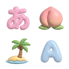 Fresh ABC Text 123 Emoji