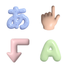 Summery ABC Text 123 Emoji