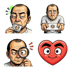Ojisan Work Emoji
