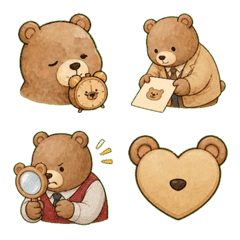 Kumagoro Work Emoji